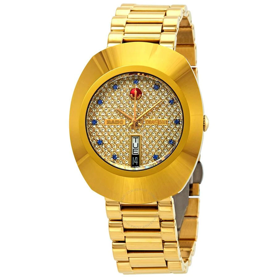 Rado Original Automatic Gold Dial Men's Watch R12413314 1
