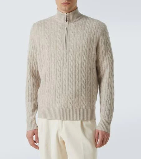 Arch4 Thames cashmere half-zip sweater 3