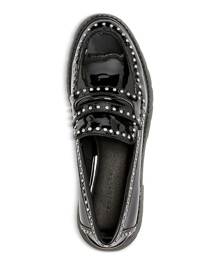 Sanctuary Women's Westside Party Embellished Platform Penny Loafers 3