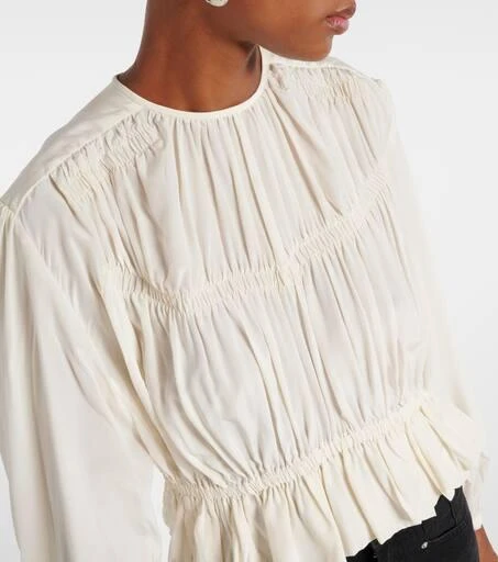 Isabel Marant Gelina crêpe de chine blouse 4