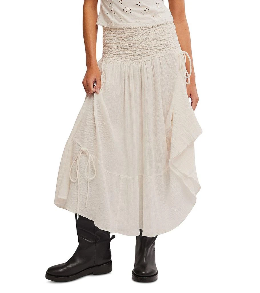 Free People Prairie Convertible Cotton Skirt 1