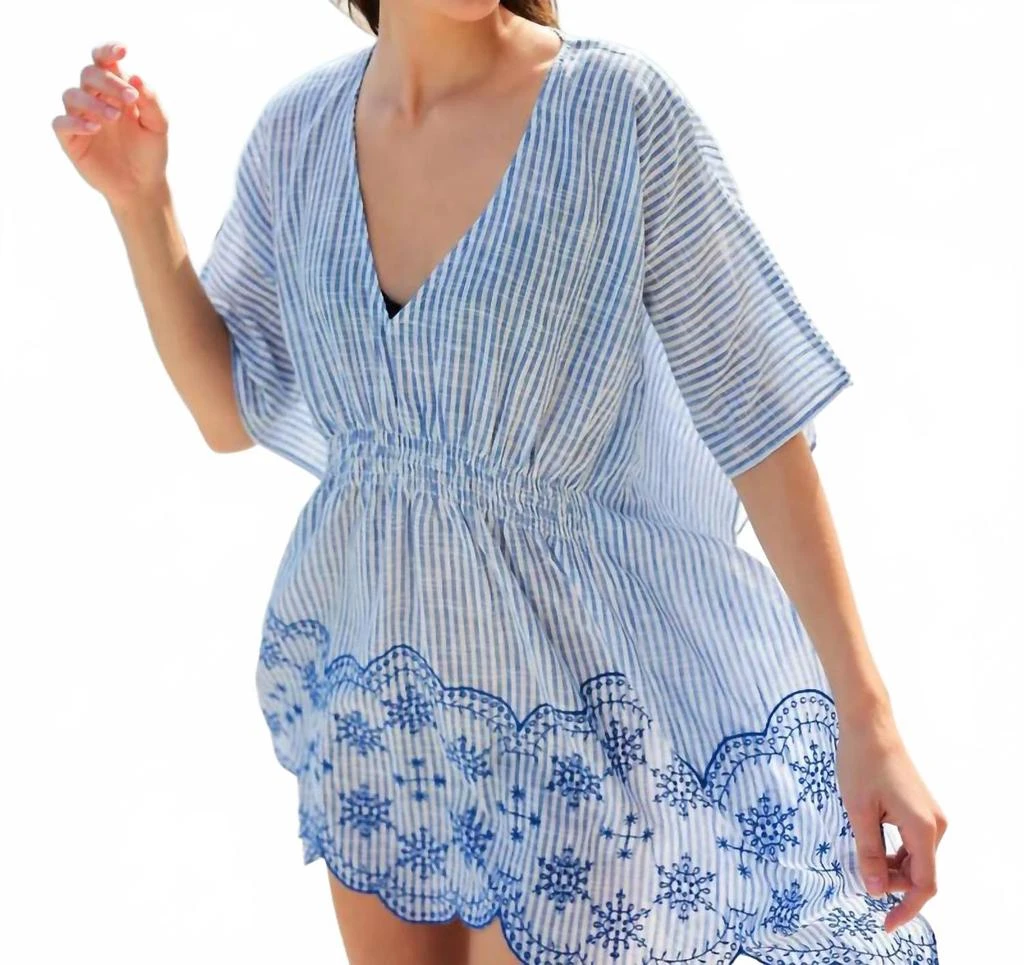 Shiraleah Laura Coverup In Blue 4