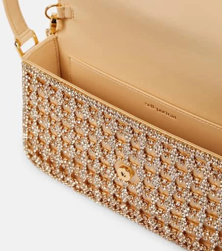 Self Portrait Bow embellished chainmail shoulder bag 3