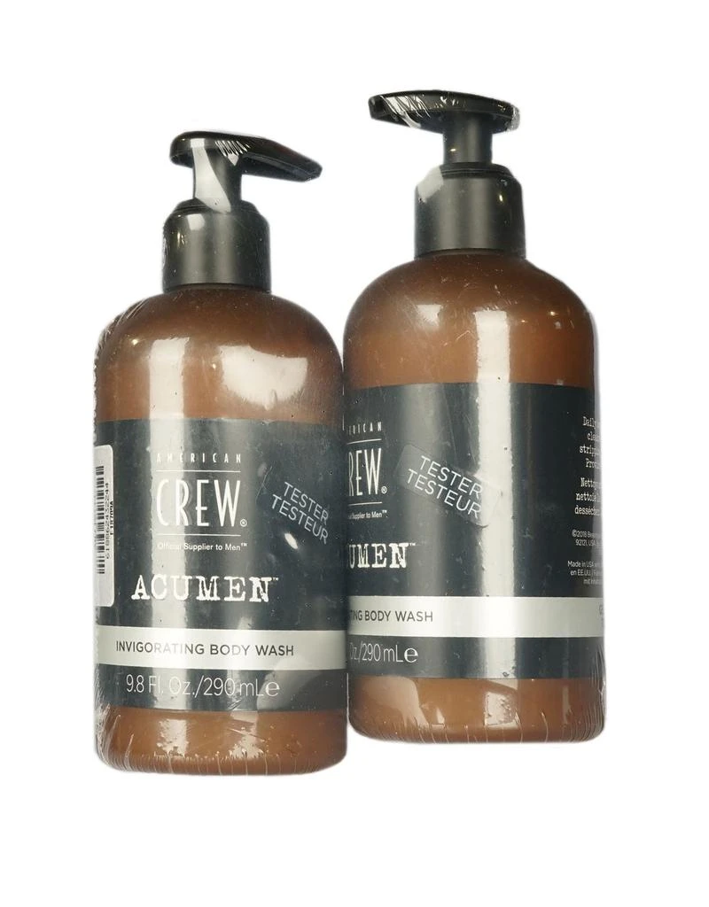 American Crew Acumen Invigorating Body Wash 9.8 OZ Set of 2 1