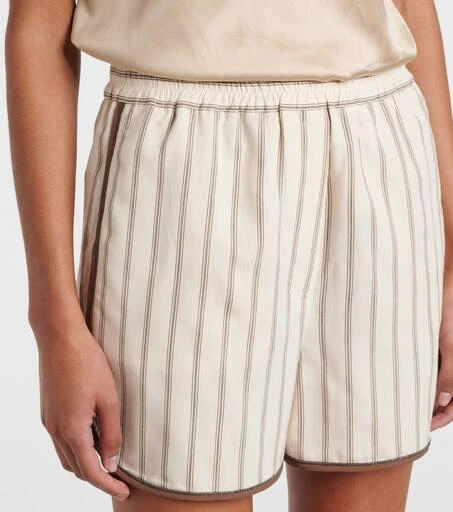 Brunello Cucinelli High-rise Bermuda shorts 4
