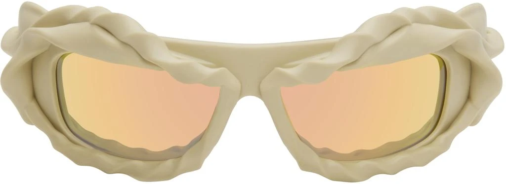 Ottolinger Beige Twisted Sunglasses 1