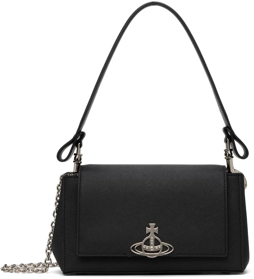 Vivienne Westwood Black Hazel Medium Bag 1