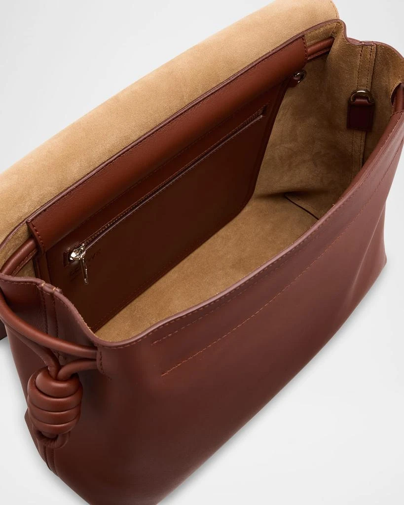 Loewe Men's Flamenco Leather Messenger Bag 4