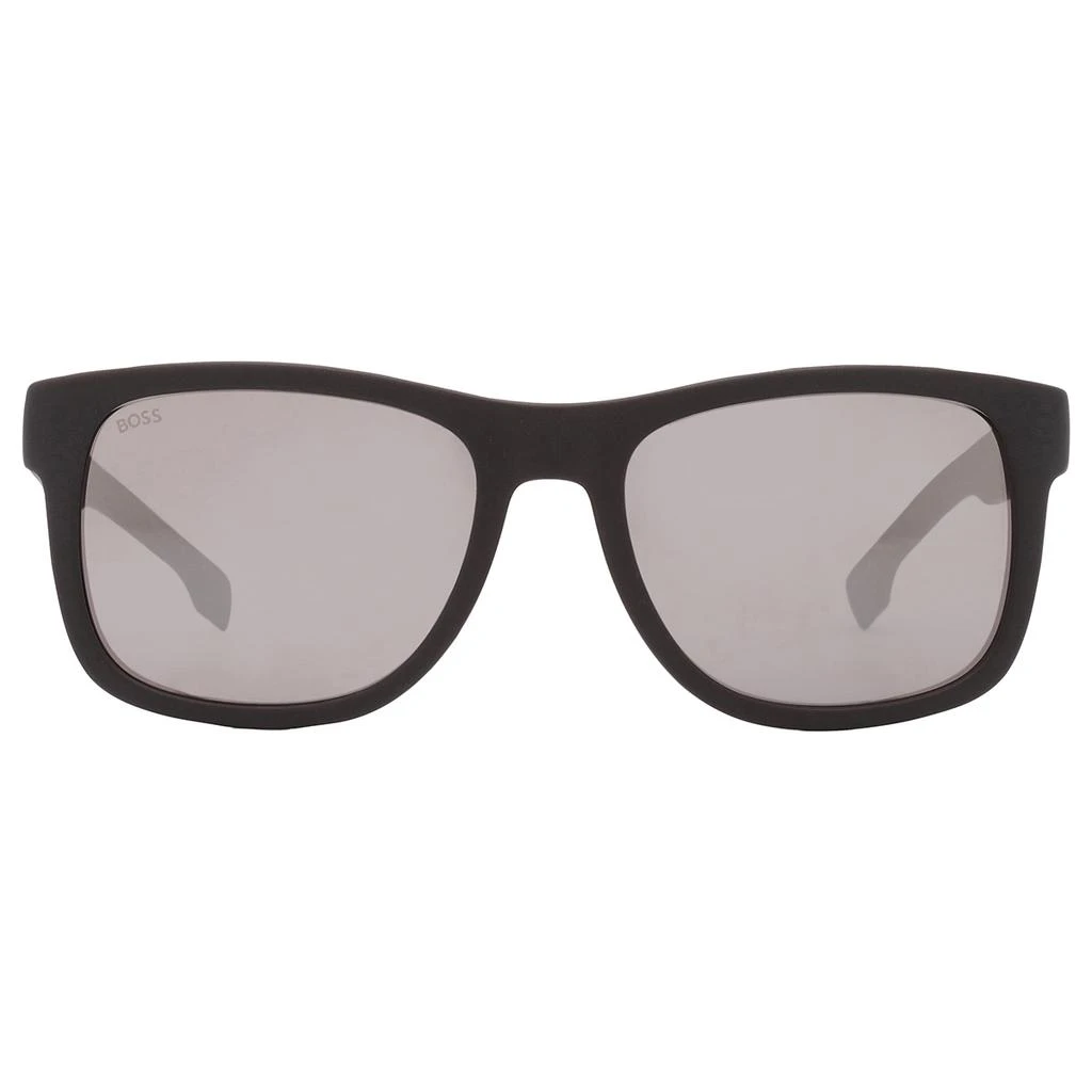 Hugo Boss Silver Square Men's Sunglasses BOSS 1568/S 0003/T4 55