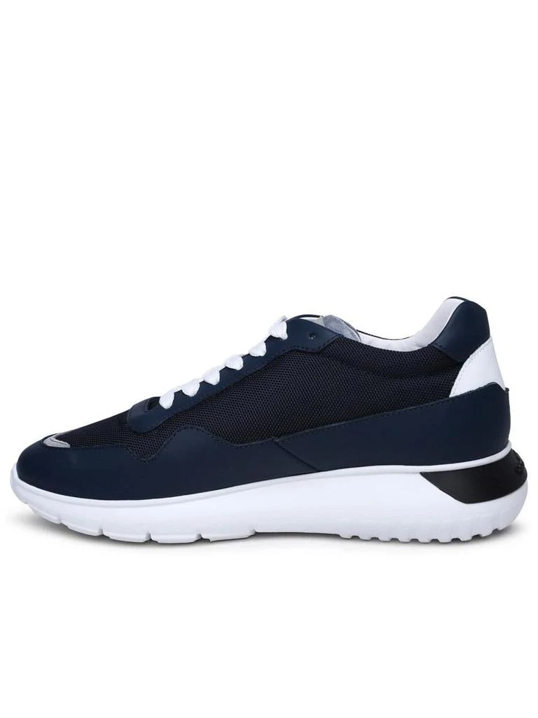 hogan Hogan Interactive 3 Blue Leather Blend Sneakers 3