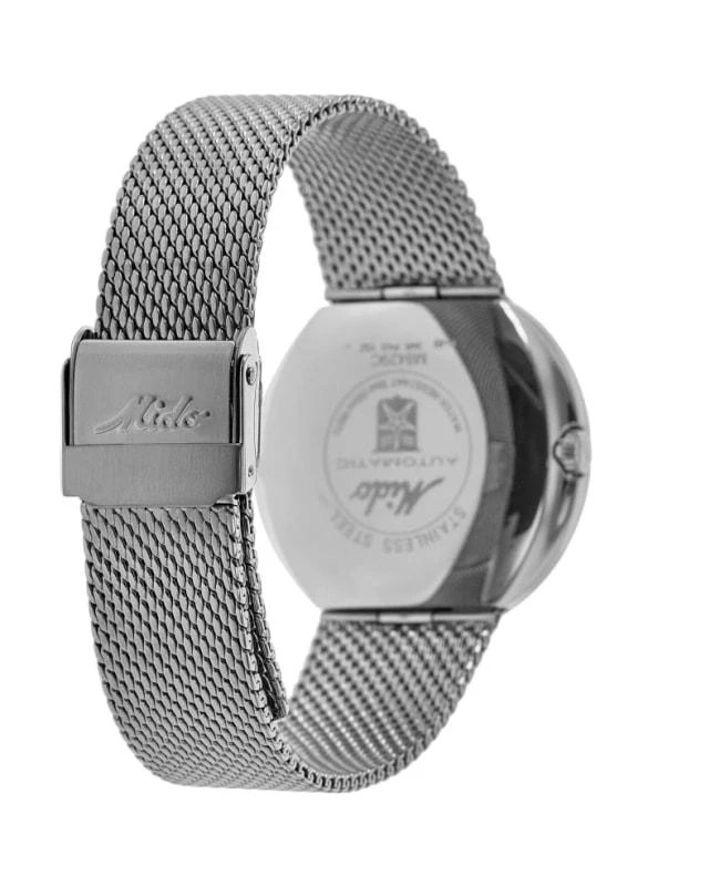 MIDO Mido Commander Shade Silver Dial Steel Women's Watch M8429.4.27.11 4