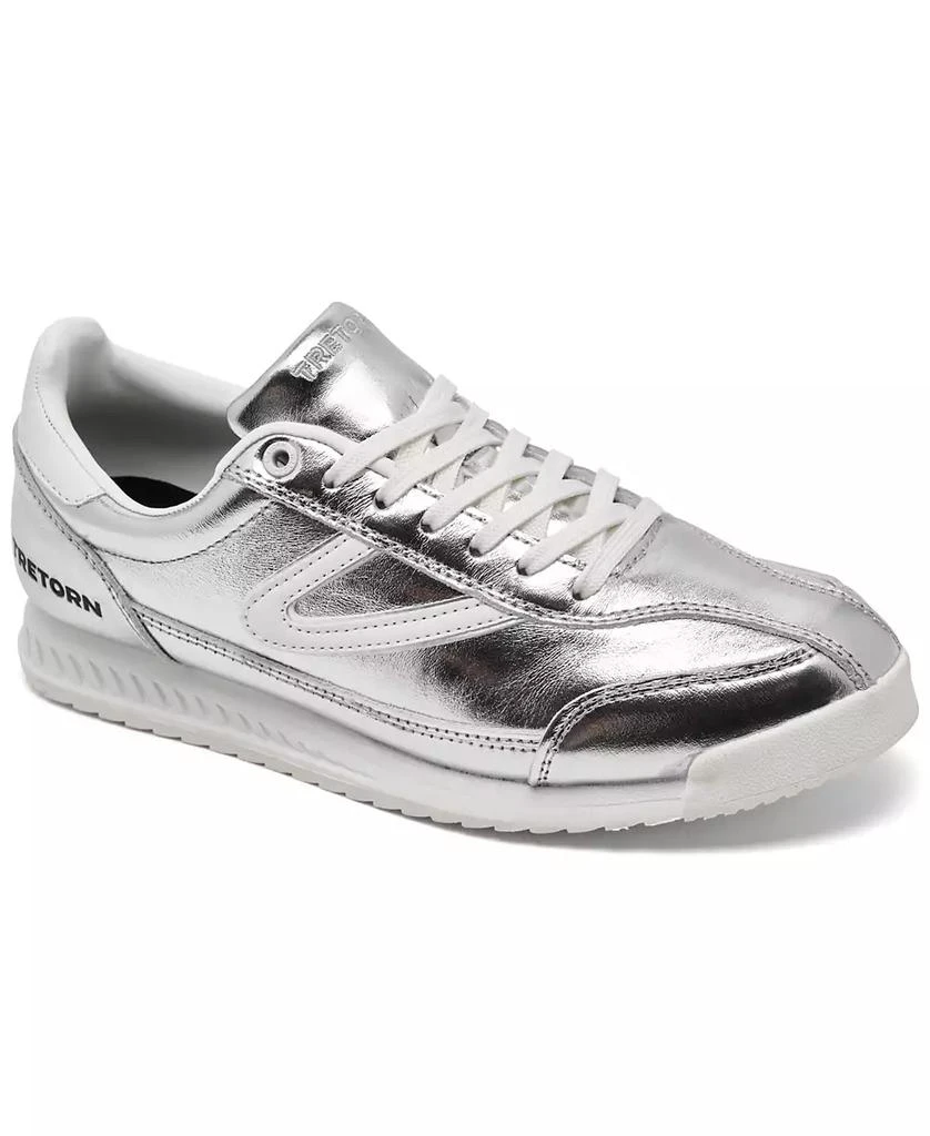 Tretorn Women
s Rawlins 2.0 Metallic Casual Sneakers from Finish Line