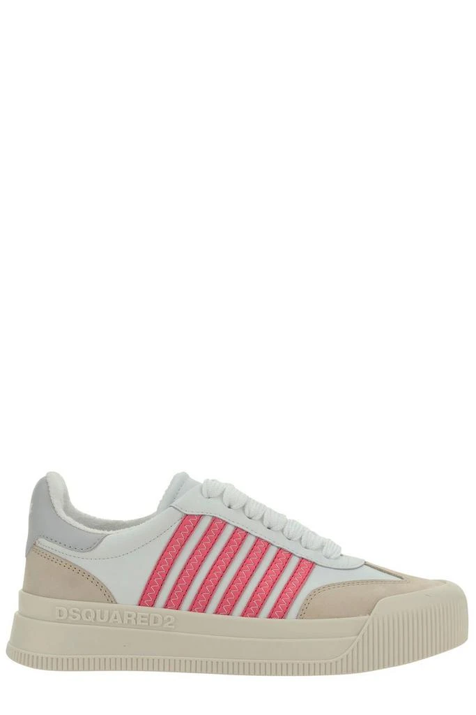 DSQUARED2 Dsquared2 Striped Round Toe Sneakers 1