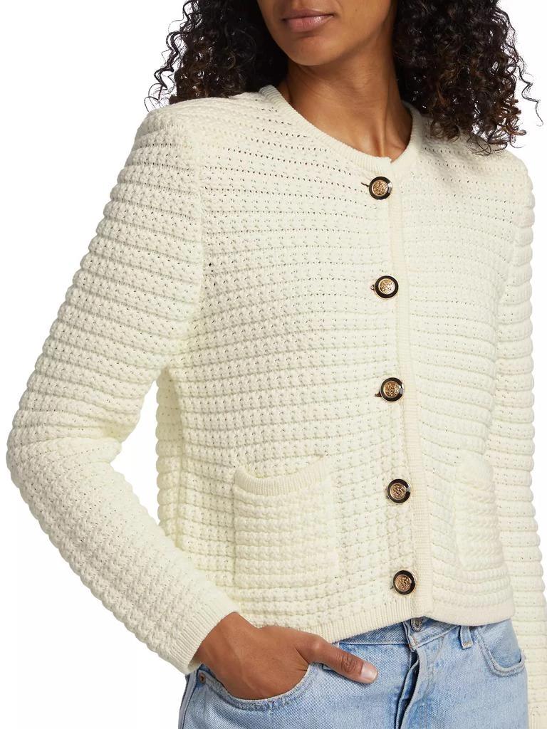 ba&sh Gaspard Cotton-Blend Cardigan 6
