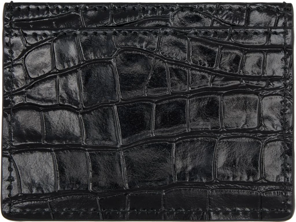 Vivienne Westwood Black Flat Card Holder 2