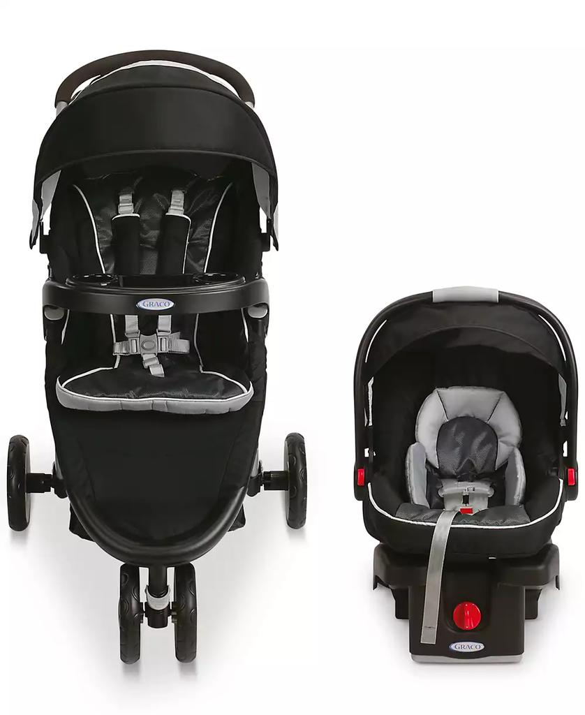 Graco FastAction Sport Stroller & SnugRide Click Connect 35 Car Seat Travel System