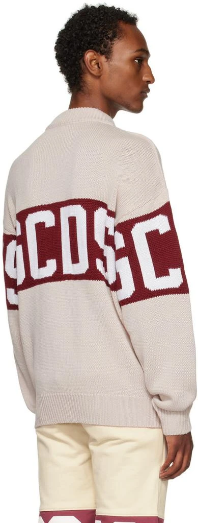 GCDS Off-White Band Sweater 3