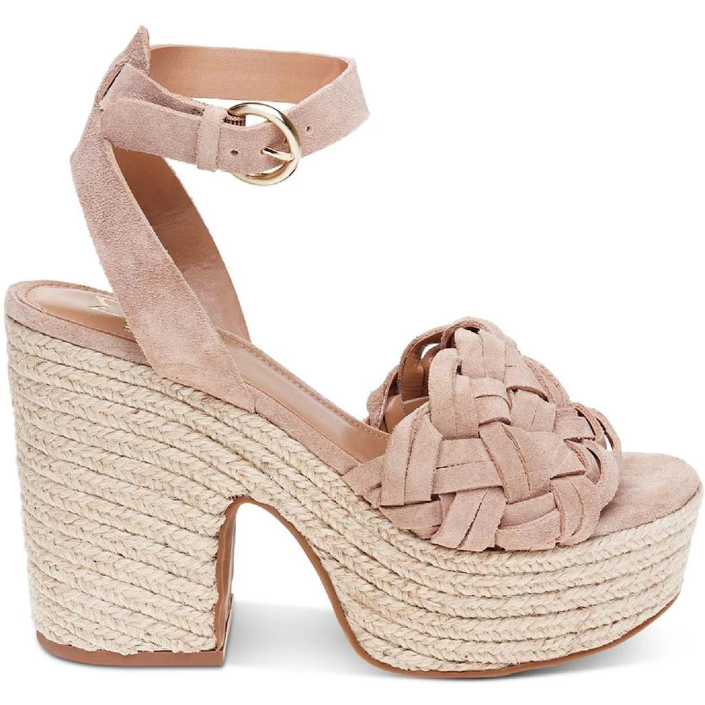Marc Fisher Odilia Womens Suede Braided Block Heel 2