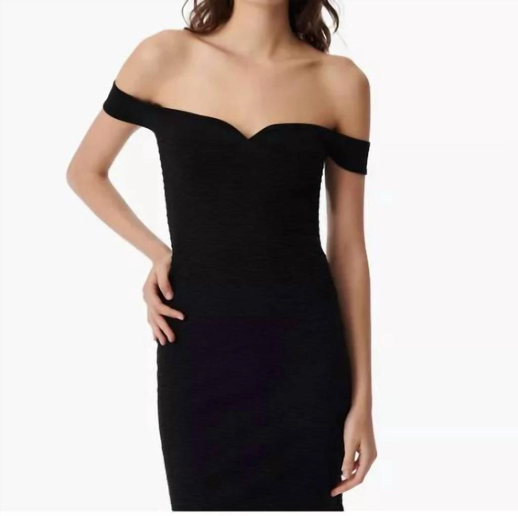 IRO Nunzia Dress In Black 1