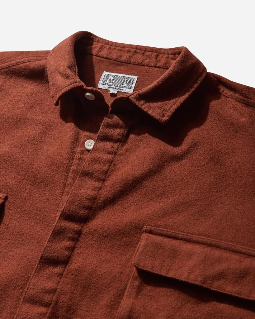 Cav Empt Men's Flannel Big Shirt Brown 3