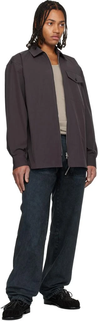 Dries Van Noten Navy Faded Jeans 4