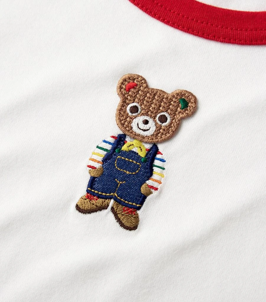 Miki House Embroidered Bear T-Shirt (2-5 Years) 4