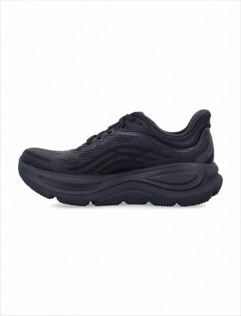Hoka One One Minimalistic Black Sneakers With Breathable Mesh 3