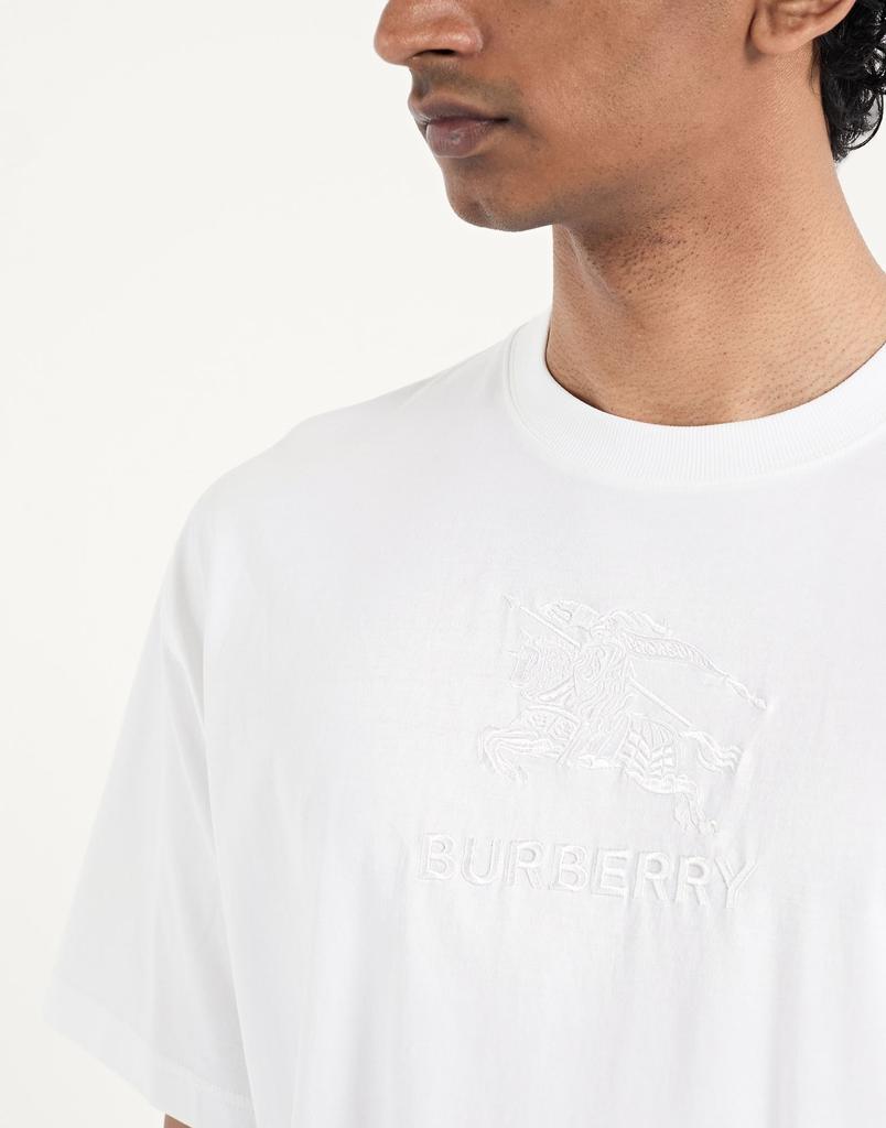 新品タグ付きBURBERRY ホワイトトップスTシャツ Amazon | [BURBERRY] [バーバリー] Tシャツ Mサイズ ロゴT