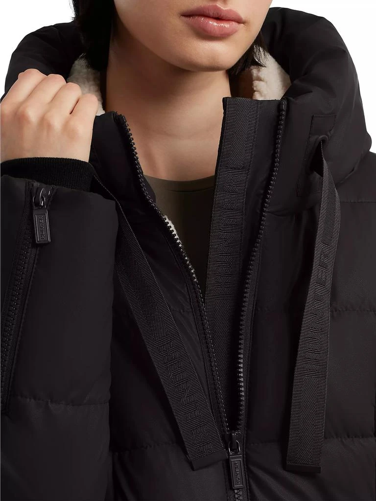 Hunter Ireland Hooded Zip-Up Puffer Coat 4