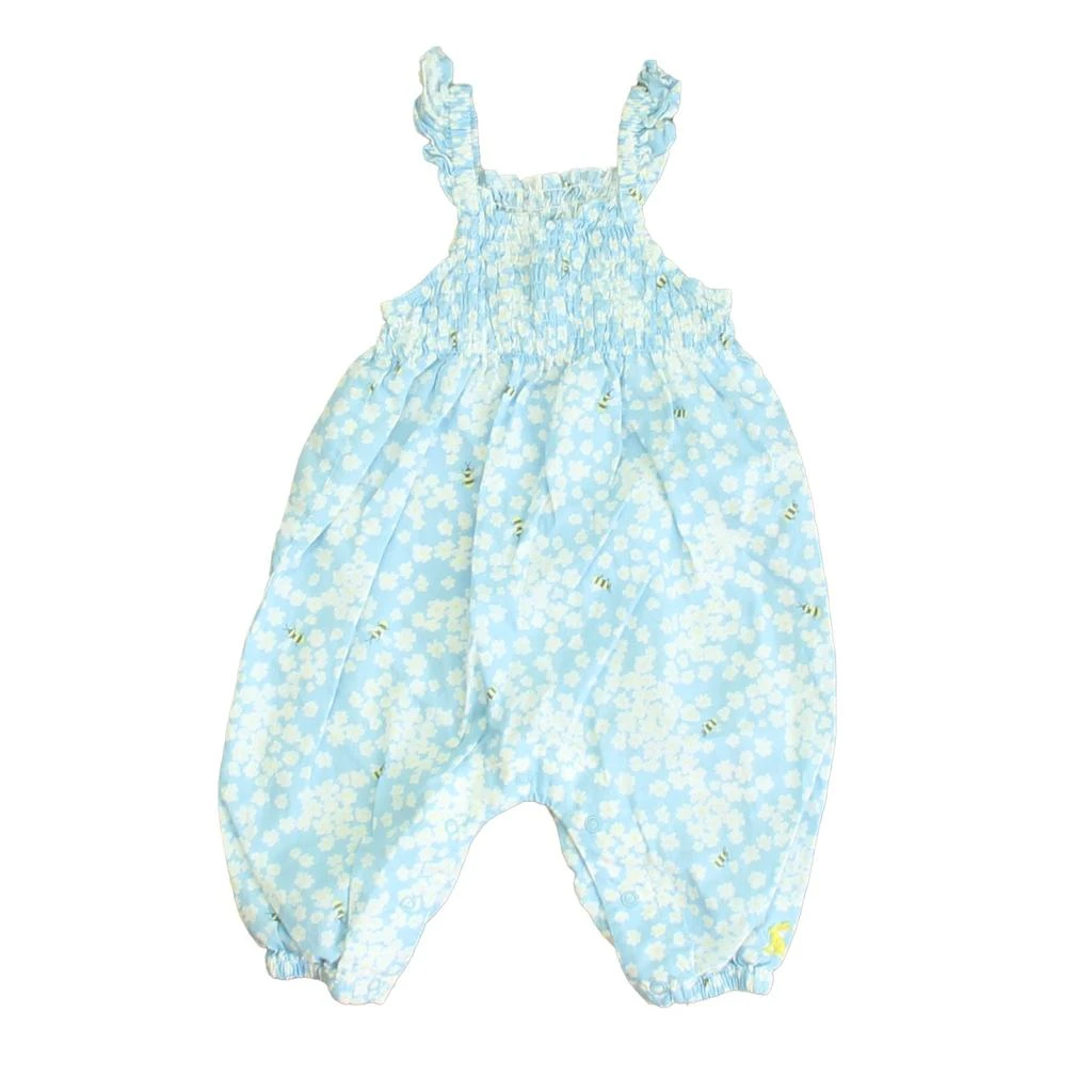 Joules Girls Blue | White Bees Romper 1