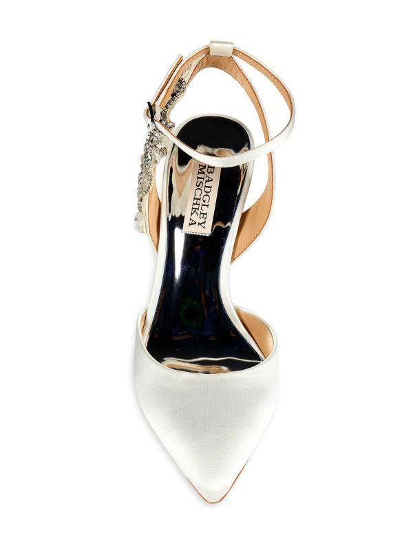 Badgley Mischka Blanca Embellished Stiletto Pumps 5