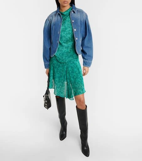 Isabel Marant Samia silk-blend top 2