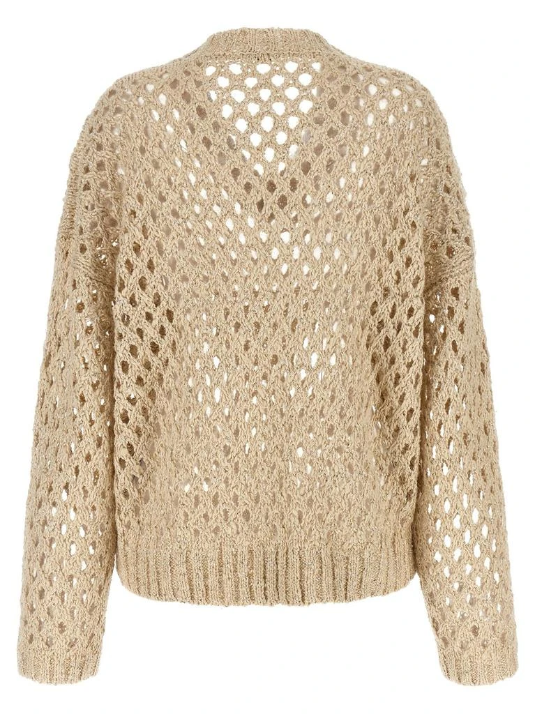 Brunello Cucinelli Brunello Cucinelli Cut-Out Knitted Jumper 2
