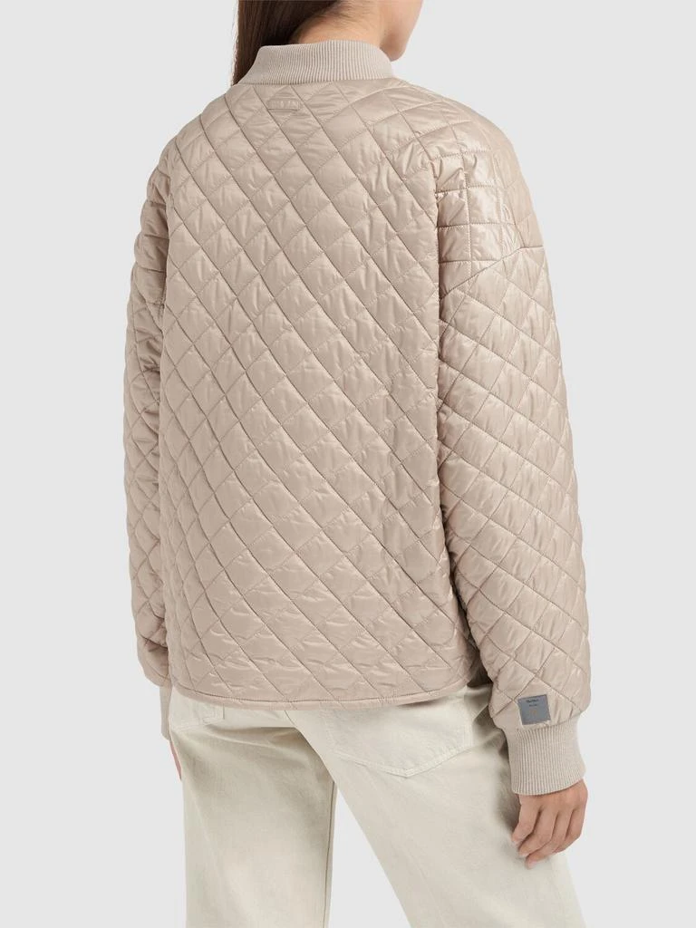 Max Mara Licia Quilted Puffer Bomber Jacket 3