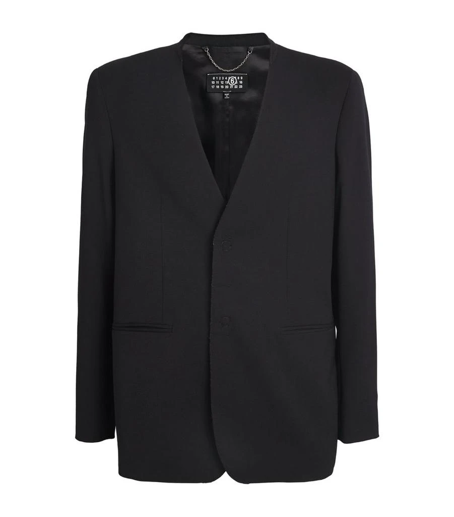 MM6 Collarless Blazer 1