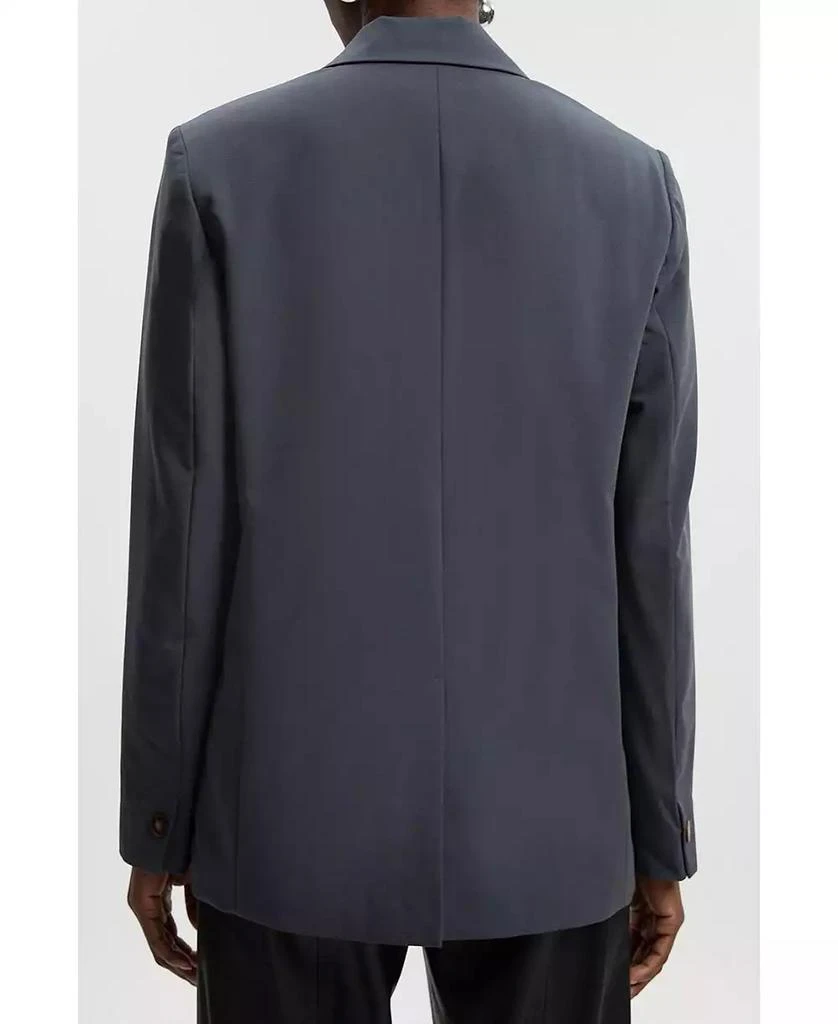 KAREN MILLEN Women's Twill Oversized Blazer 5