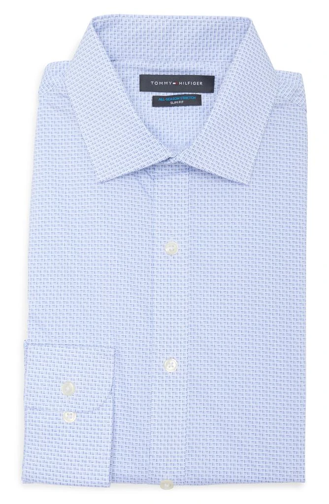 Tommy Hilfiger All Season Slim Fit Stretch Dress Shirt 3