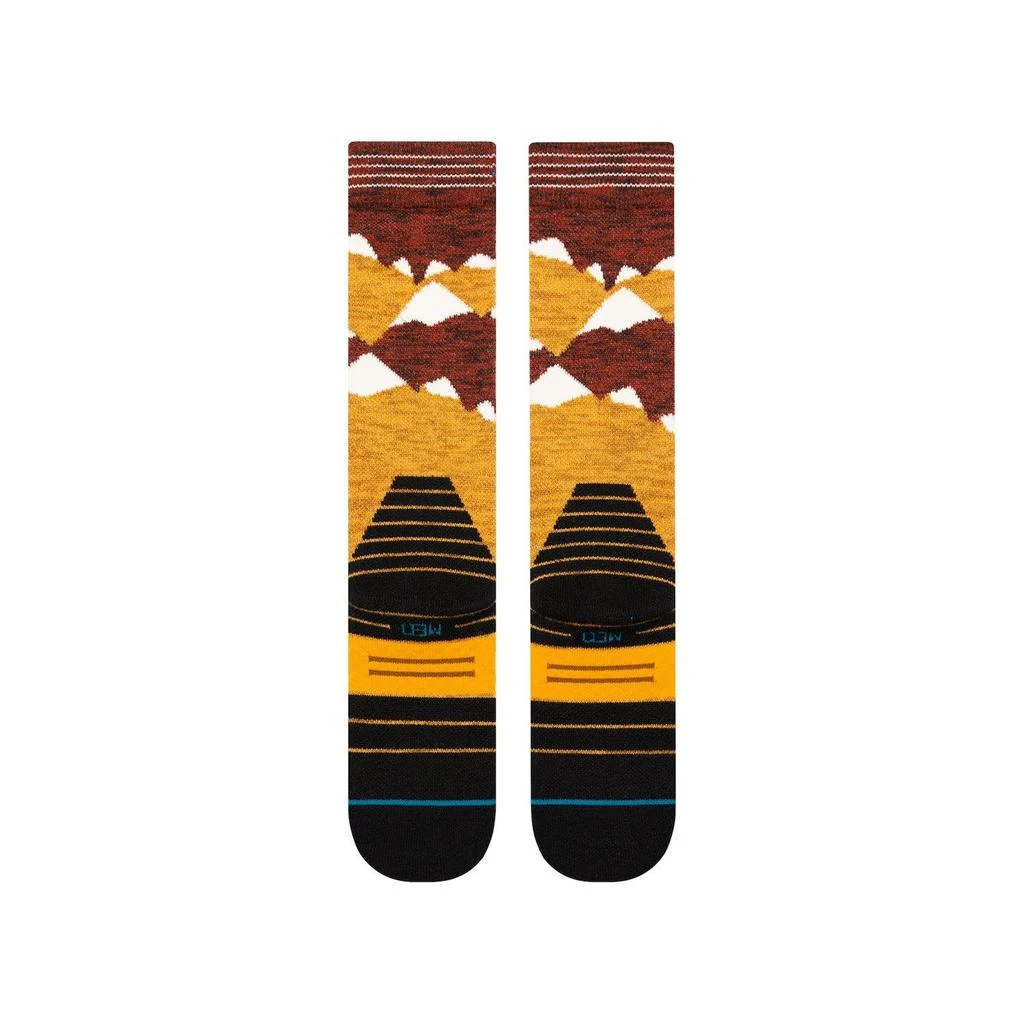 Stance Windy Peaks Mid Wool Snow 3