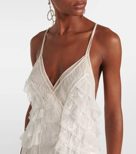BLUMARINE Lace slip dress 4