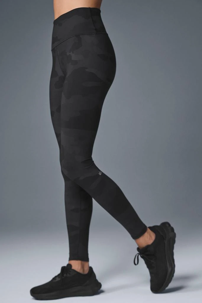 Alo High-Waist Camo Vapor Legging - Black Camouflage 2