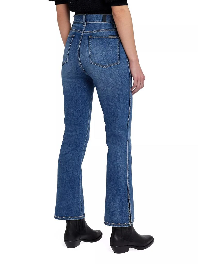 7 For All Mankind High-Rise Stretch Kick-Flare Jeans 4