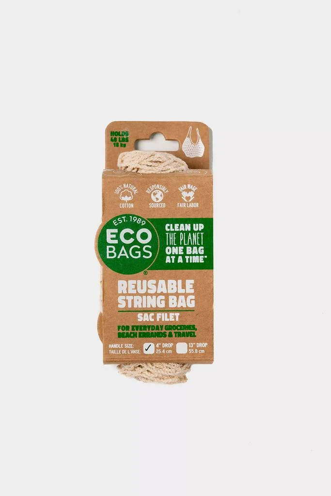 ECOBAGS ECOBAGS Original Long Handle Mesh String Tote Bag 4