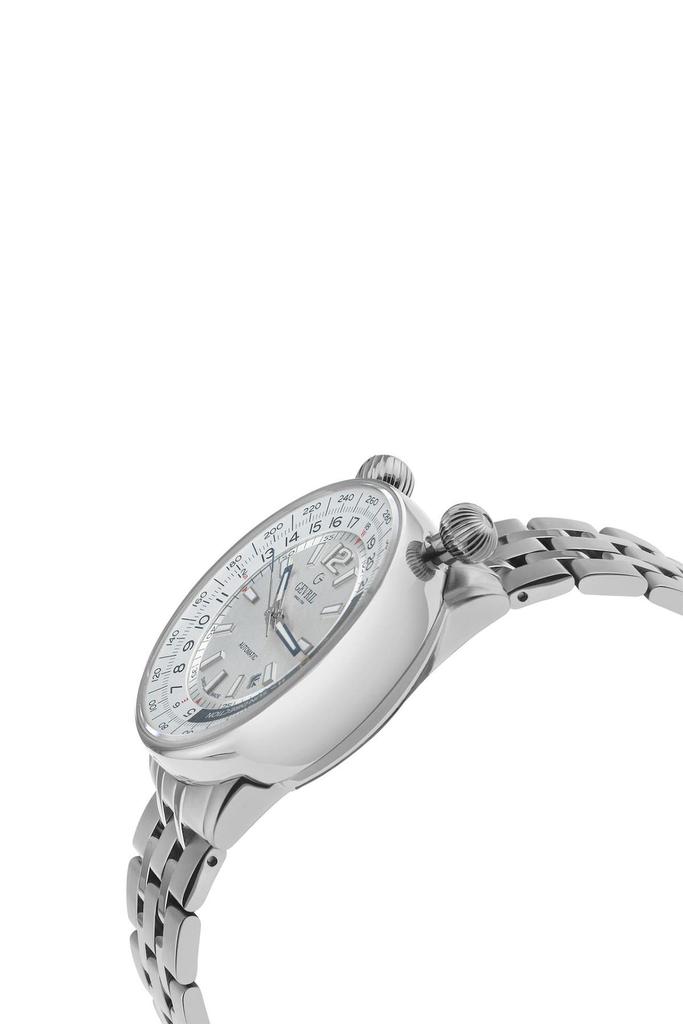 GV2 Men's Wallabout Compass Bezel Bracelet Watch, 44mm