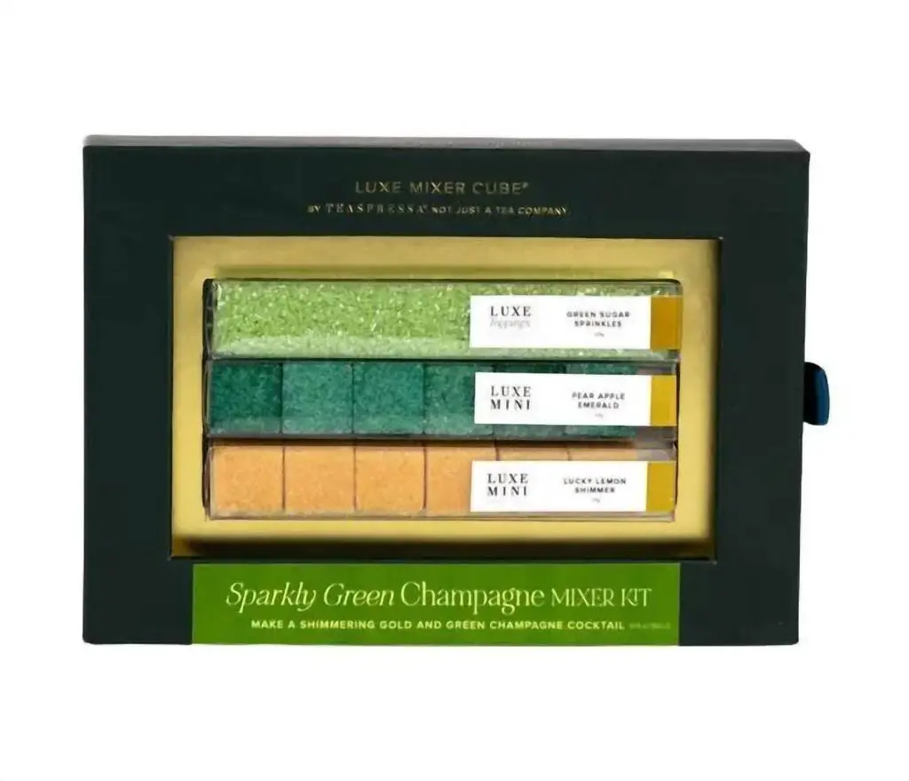 Teaspressa Teaspressa - Sparkly Green Champagne Mixer Kit