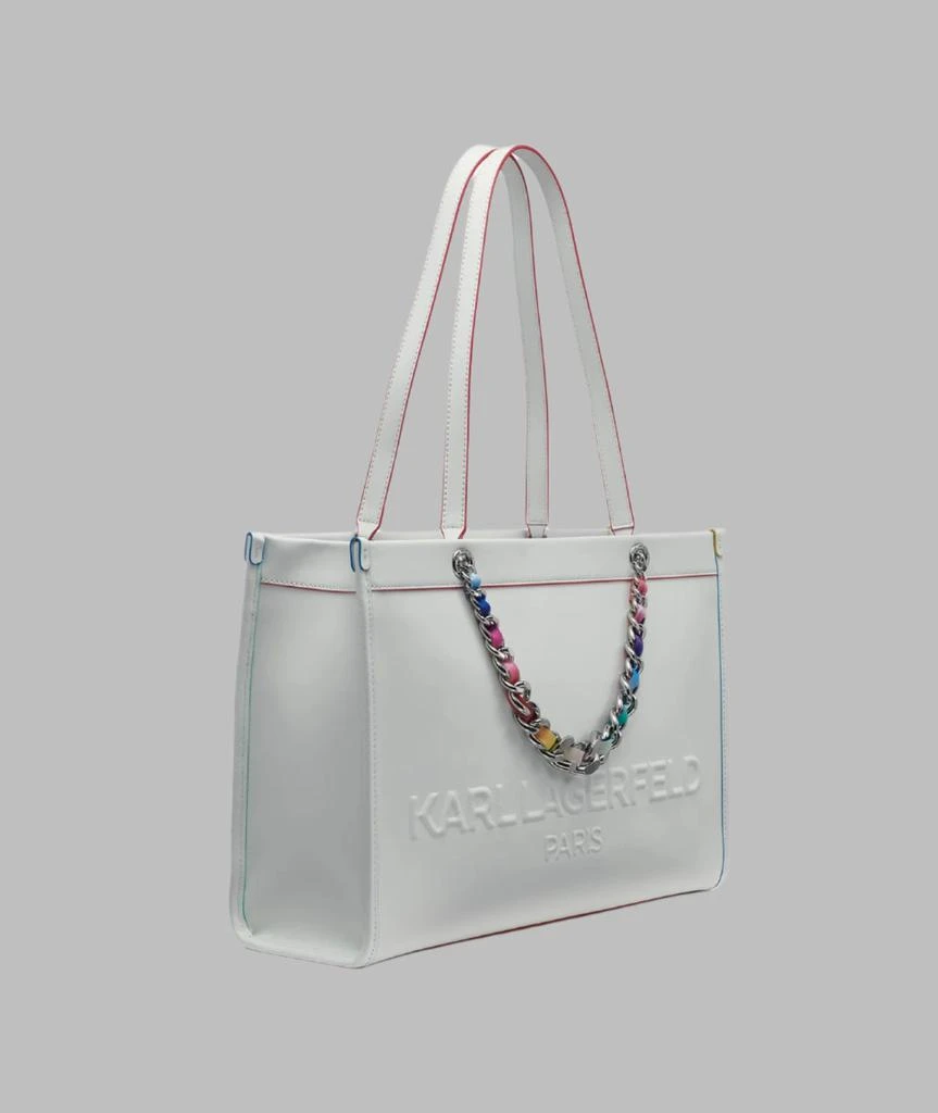 Karl Lagerfeld Paris SAVOIE LARGE LEATHER TOTE 2