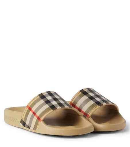 Burberry Burberry Check slides