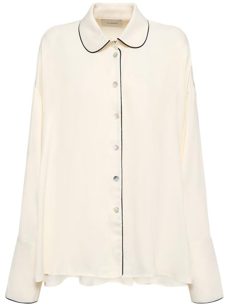 Sleeper Pastelle Viscose Oversize Shirt