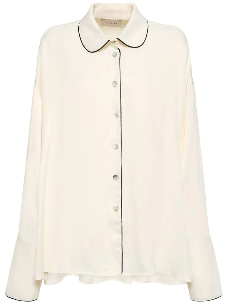 Sleeper Pastelle Viscose Oversize Shirt 1