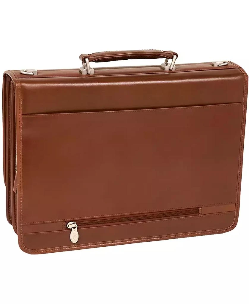 McKlein Lexington Flapover Double Compartment Briefcase 7