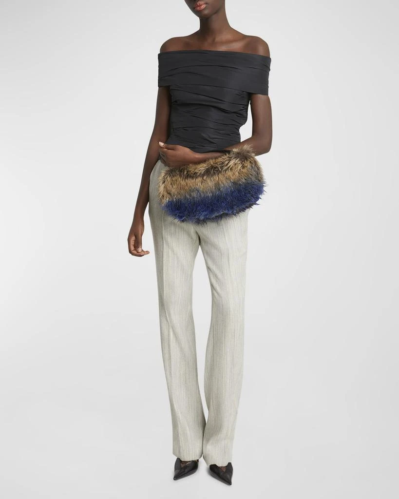 COPERNI Swipe Sound Faux Fur Top-Handle Bag 2
